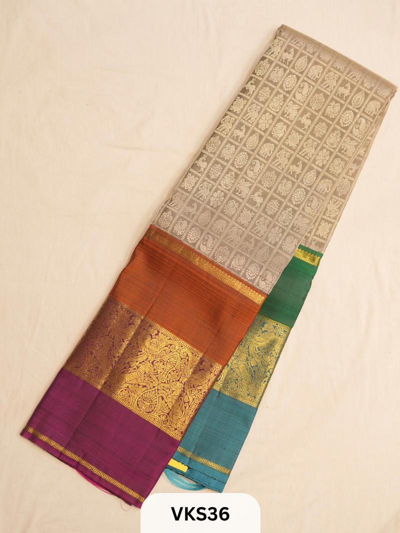 KANCHIPURAM KATTAM SAREE