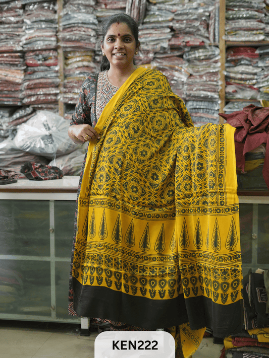 MODAL AJRAKH NATURAL PROCESS DUPPATA