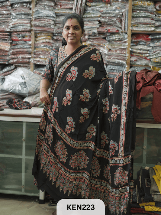 MODAL AJRAKH NATURAL PROCESS DUPPATA