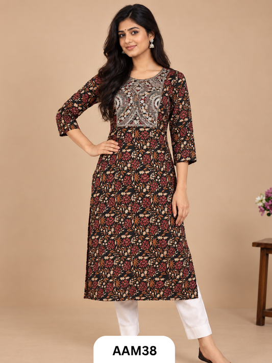 Side Slit Kurti