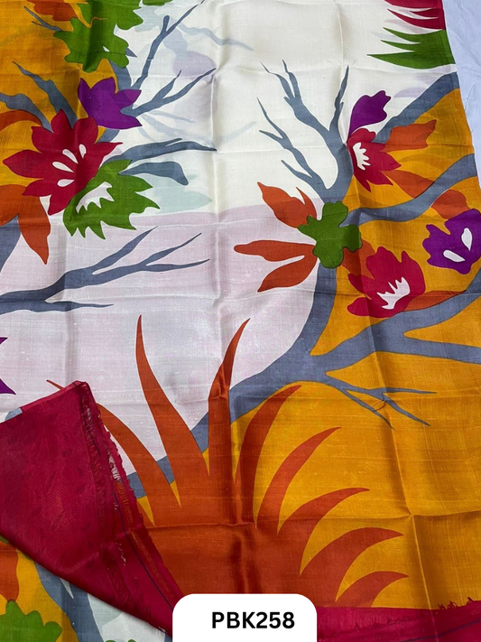 Pure Bishnupuri Silk Saree