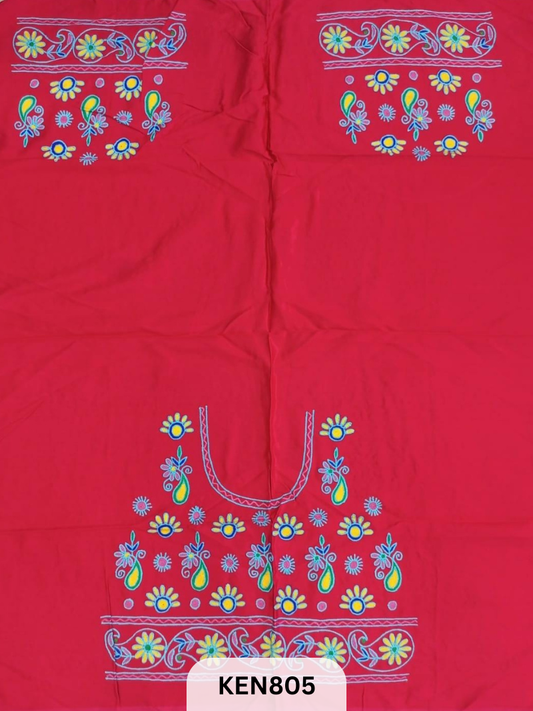 MASHRU HANDWORK BLOUSE PIECE