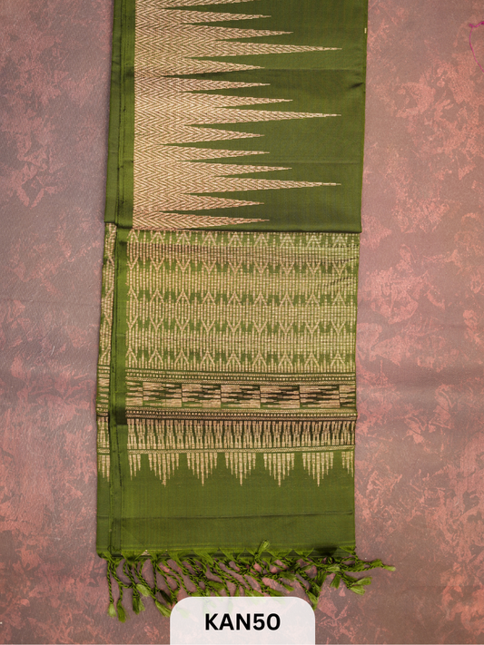 KANCHIPURAM HANDLOOM PURE SOFT SILK