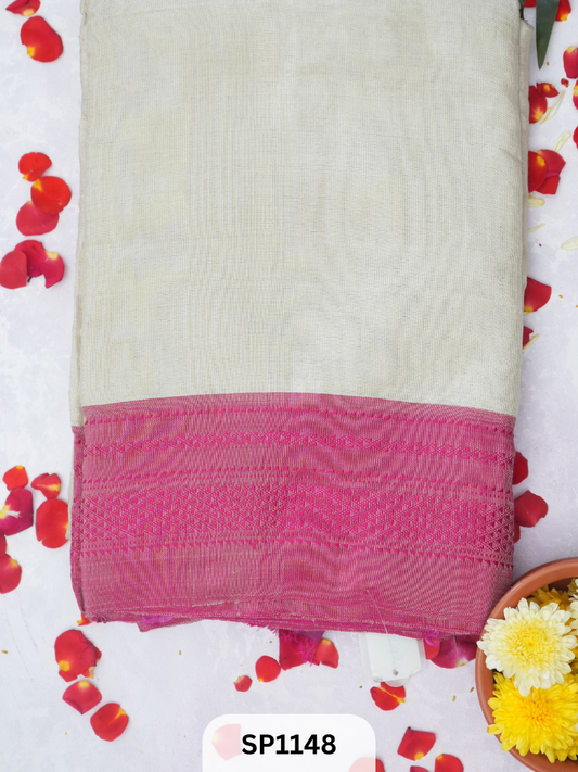 Cotton Viscose Saree-9
