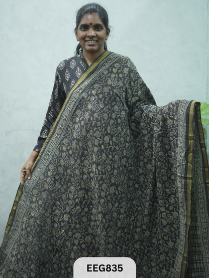 KOTA DORIA AJRAKH SAREE