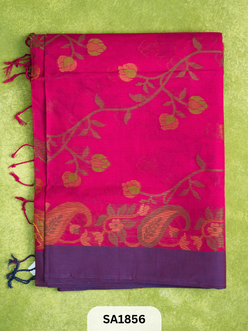 DHAKAI JAMDANI PREMIUM COTTON SAREE