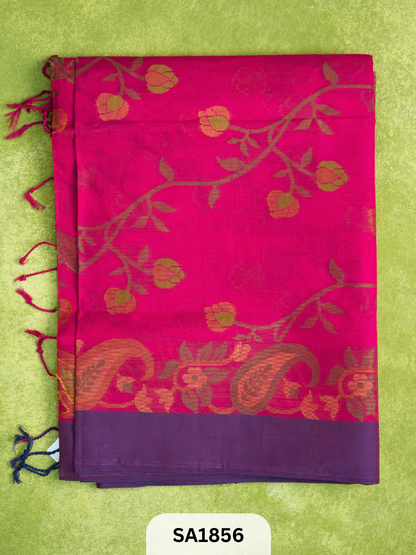 DHAKAI JAMDANI PREMIUM COTTON SAREE