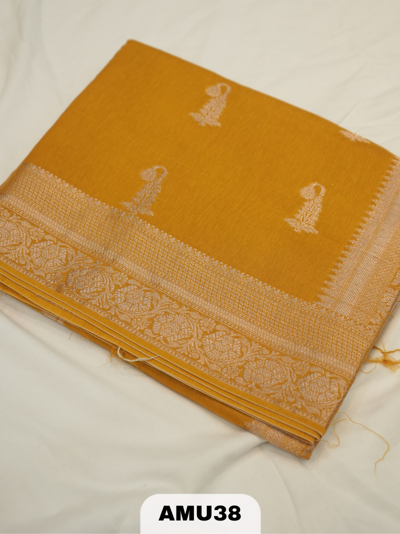 DOLA SILK SAREE WITH BORDER