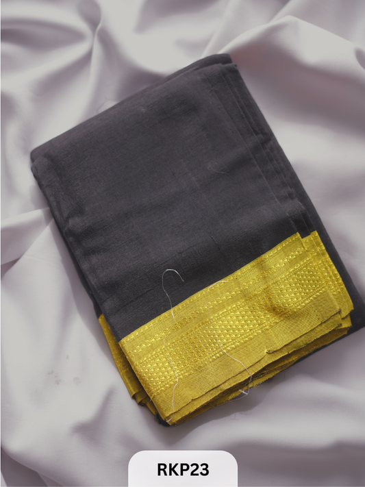 ILKAL GAYATRI PLAIN SAREE