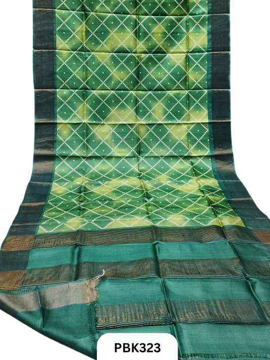 Pure Handloom Tussar Silk Saree