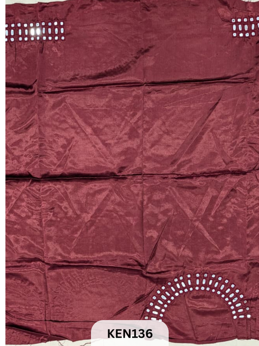 MUSHRU KUTCH MIRROR BLOUSE