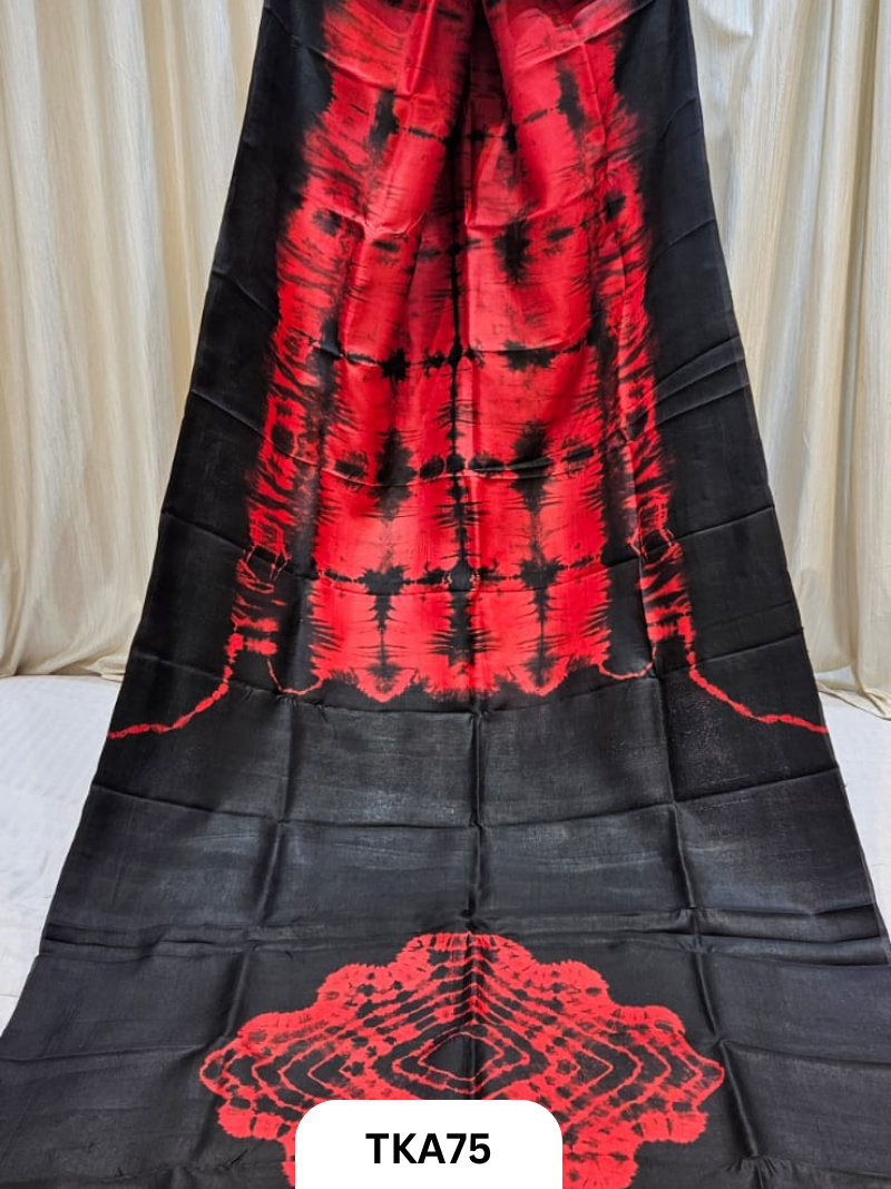 Pure Bishnupuri Silk - Shibori 4ply work saree