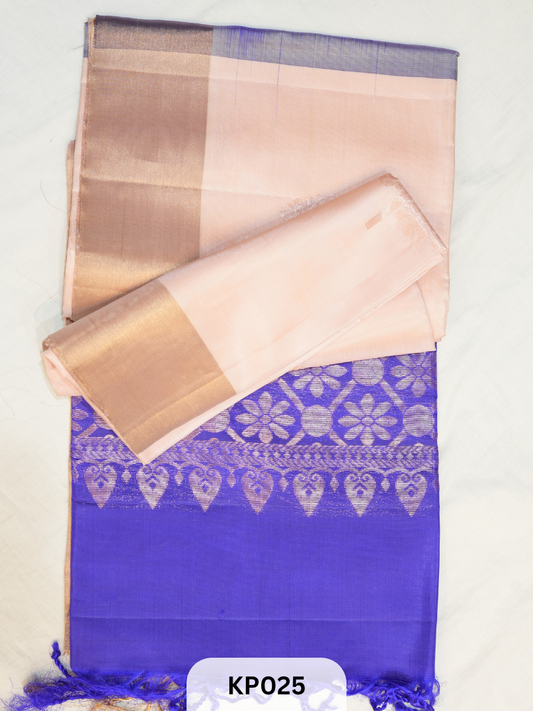 Semi Soft Silk Kanchipuram Saree
