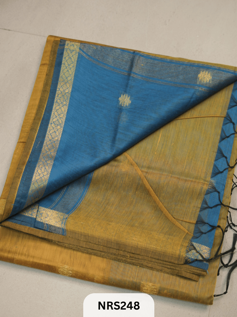 CHANDERI INSPIRED MAHESWARI SAREE