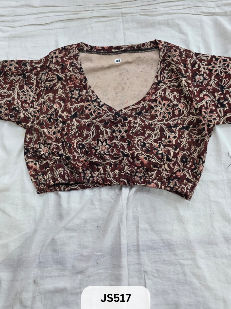 Kalamkari Stitched Blouse - 42