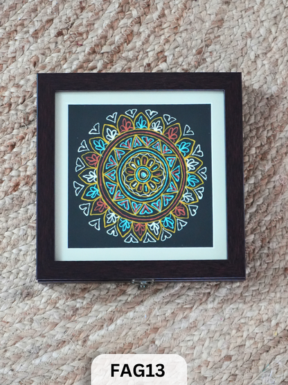 ROGAN ART PAINTINGS PATCHS GIFT BOX
