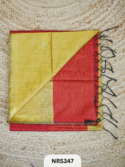 CHANDERI INSPIRED MAHESWARI SAREE
