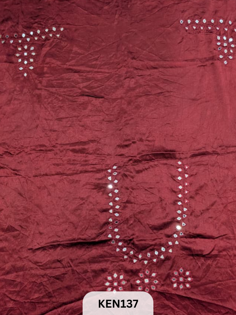 MUSHRU KUTCH MIRROR BLOUSE