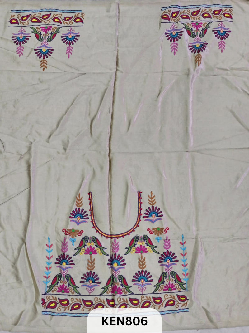 MASHRU HANDWORK BLOUSE PIECE