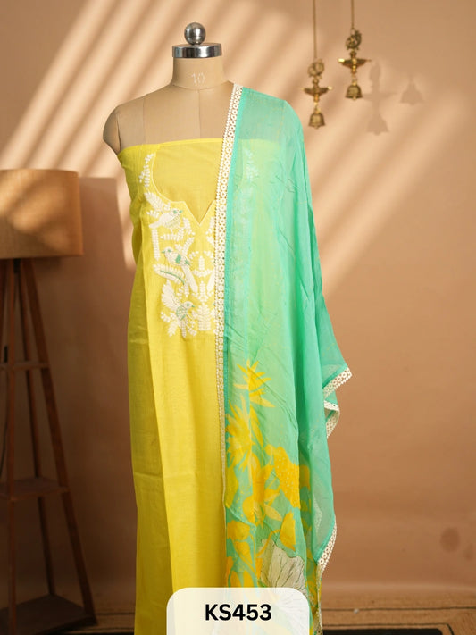 MUSLIN SILK PREMIUM EMBROIDERY