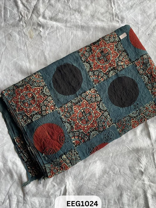 PREMIUM COTTON HAKOBA AJRAKH FABRIC-1MTR