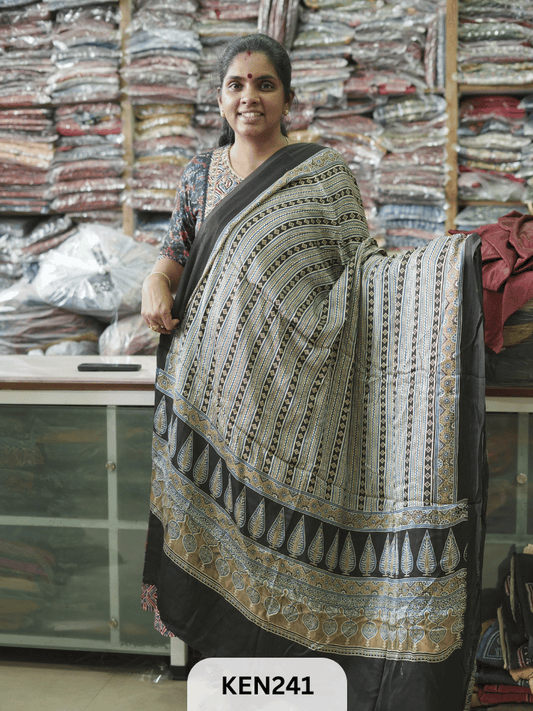 MODAL AJRAKH SCREEN PRINT DUPPATA