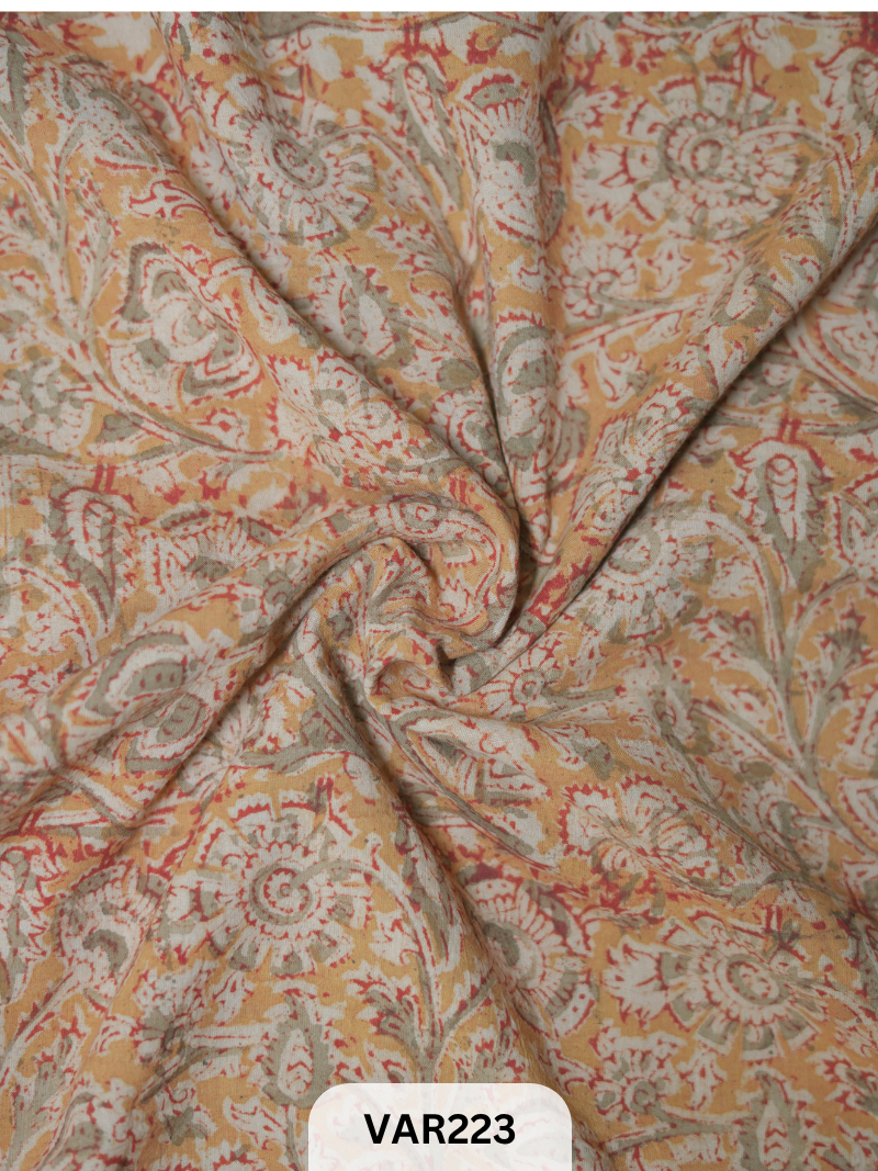 KALAMKARI FABRIC - 1 MTR