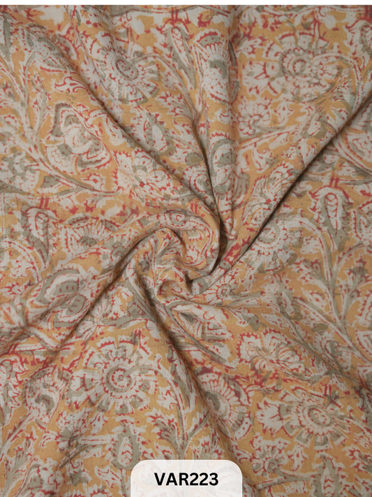 KALAMKARI FABRIC - 1 MTR