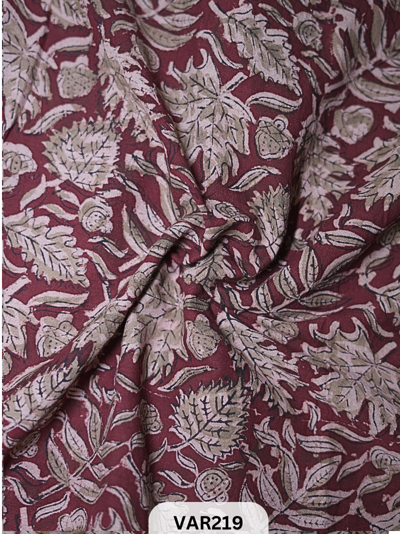 KALAMKARI FABRIC - 1 MTR