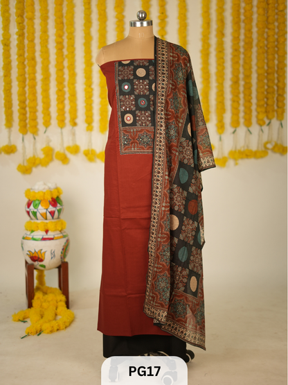 PREMIUM AJARKH SALWAR SUIT