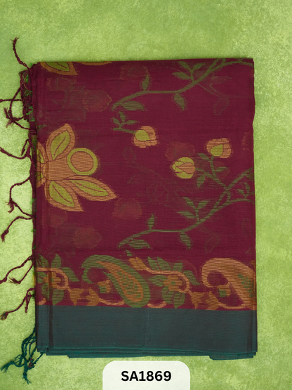 DHAKAI JAMDANI PREMIUM COTTON SAREE