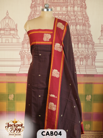 Narayanpet 2 Pcs salwar set-Top-4.50 mtr