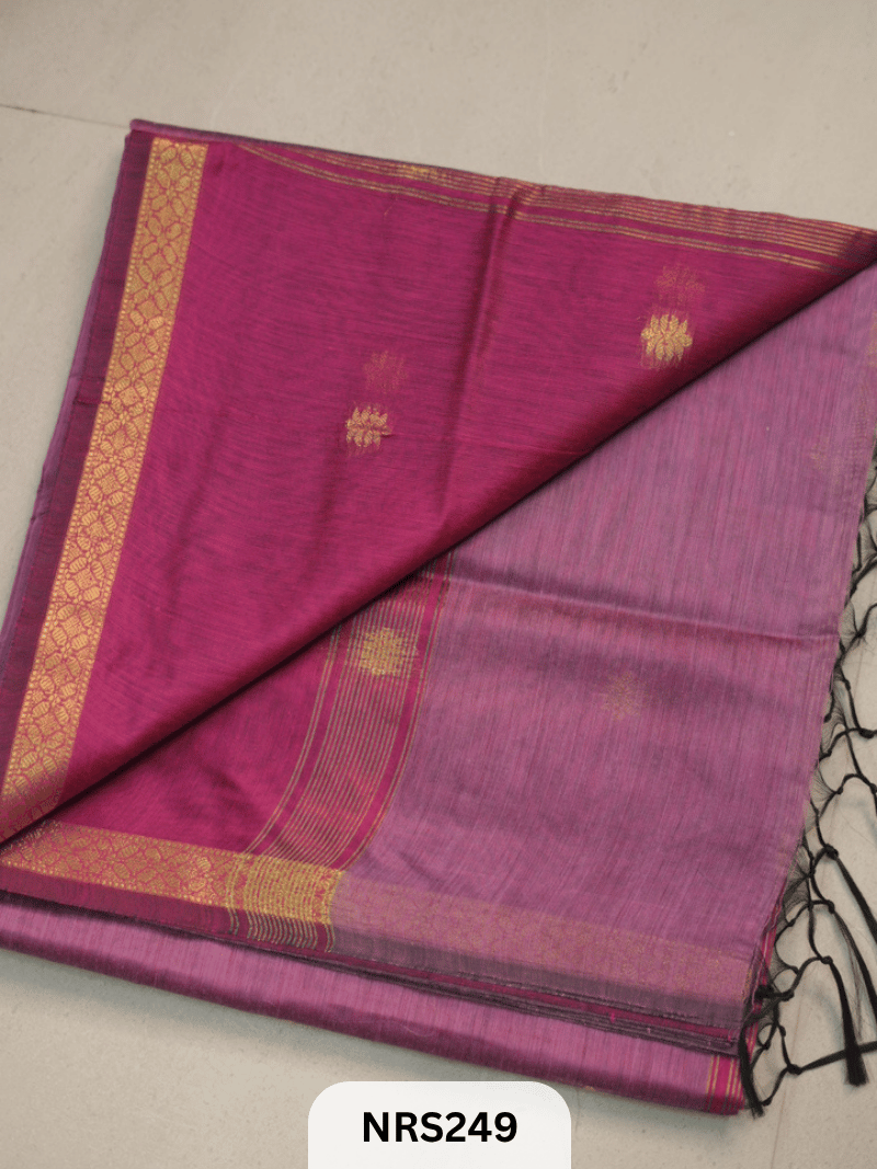 CHANDERI INSPIRED MAHESWARI SAREE