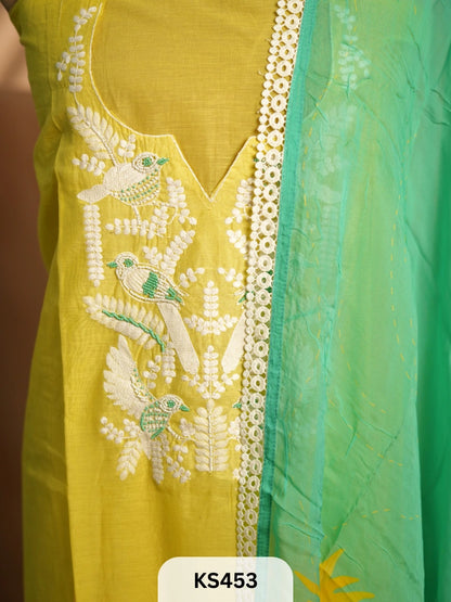 MUSLIN SILK PREMIUM EMBROIDERY
