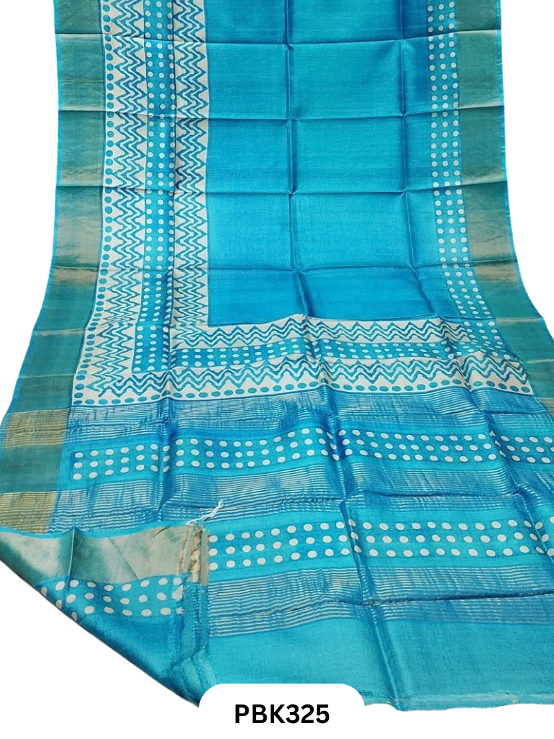 Pure Handloom Tussar Silk Saree