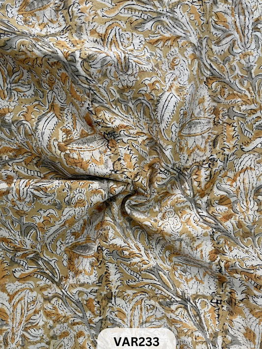 KALAMKARI FABRIC - 1 MTR