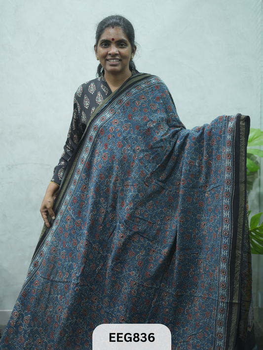 KOTA DORIA AJRAKH SAREE