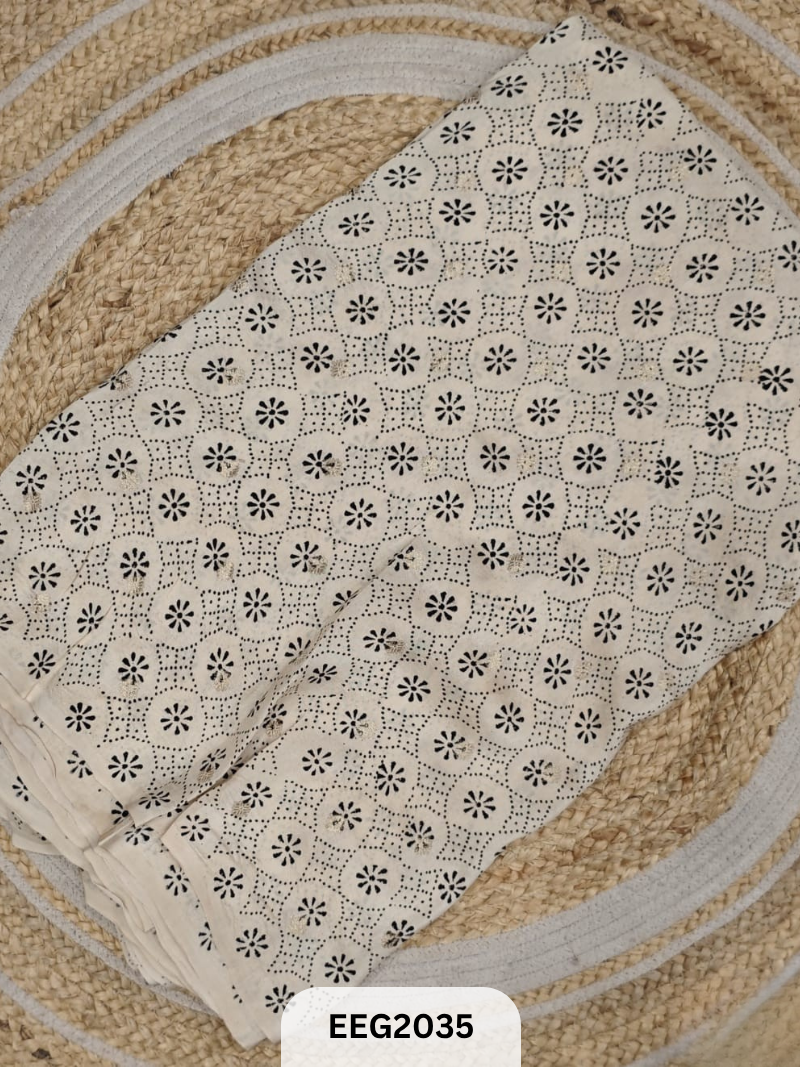 DOLA SILK AJRAKH FABRIC-1MTR