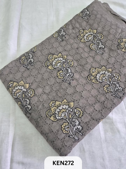 HAKOBA NATURAL HANDBLOCK PRINT-1 MTR