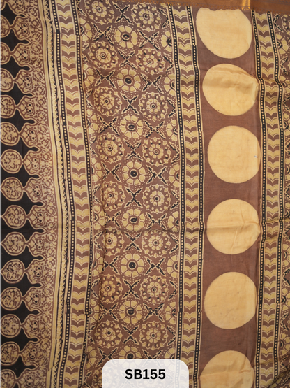 CHENNURI SILK WITH KANCHI BORDER