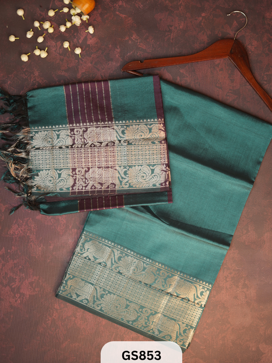 Pure Handloom Mangalgiri Top and Dupatta