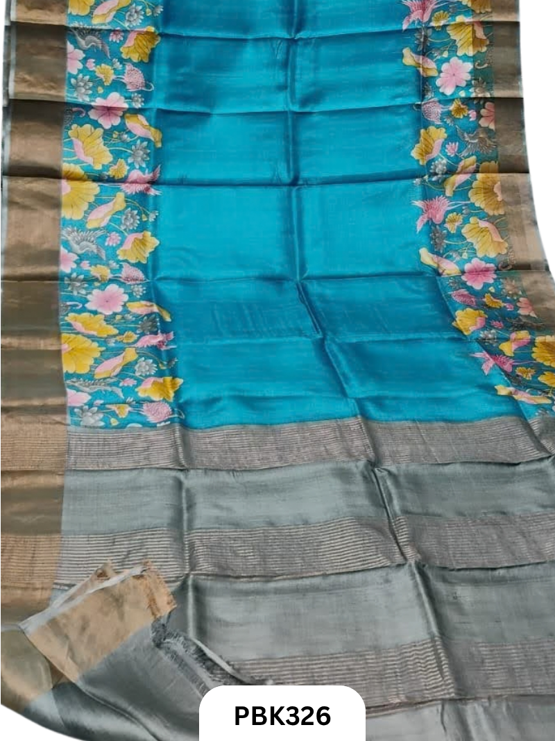 Pure Handloom Tussar Silk Saree