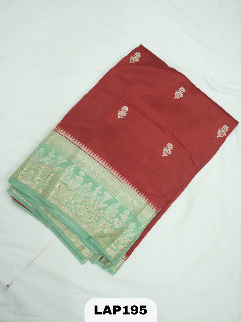 Banaras kora dupion silk saree
