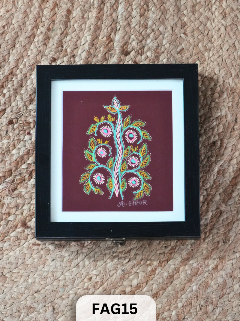 ROGAN ART PAINTINGS PATCHS GIFT BOX