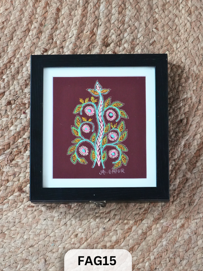 ROGAN ART PAINTINGS PATCHS GIFT BOX