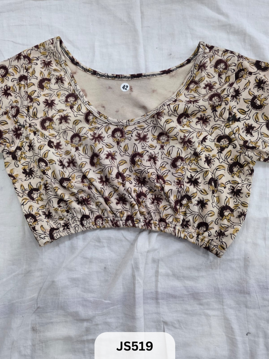 Kalamkari Stitched Blouse - 42