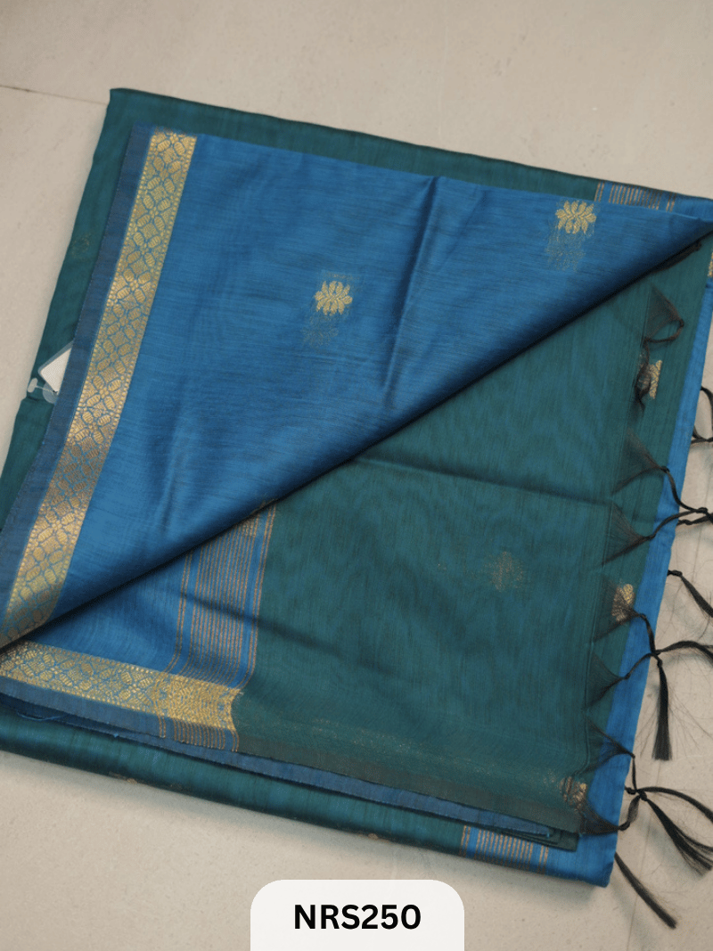 CHANDERI INSPIRED MAHESWARI SAREE