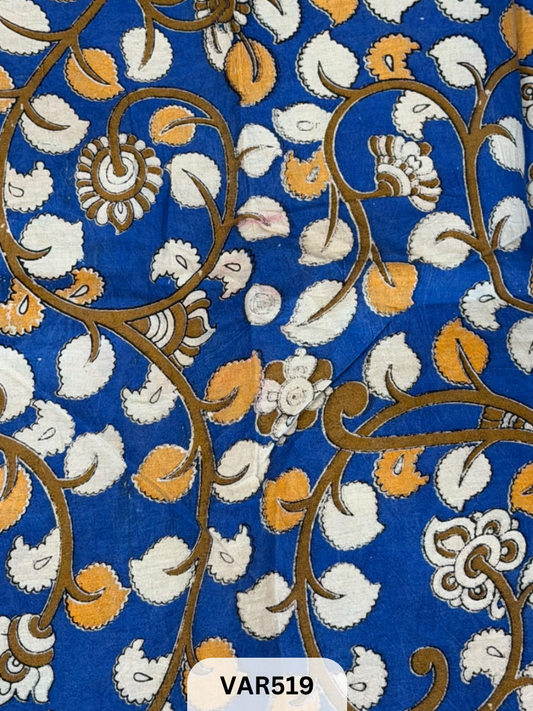 Kalamkari Hand printed - Fabric -1.5mtr