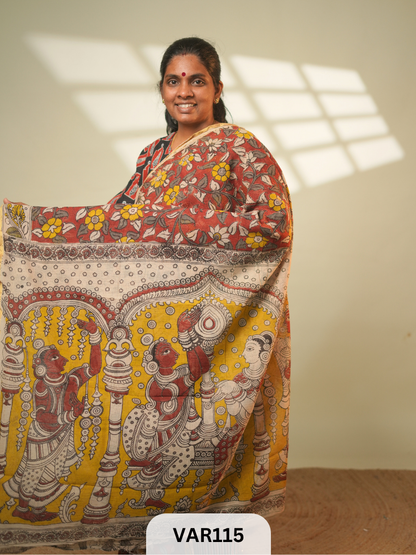KALAMKARI KOTTA SAREE
