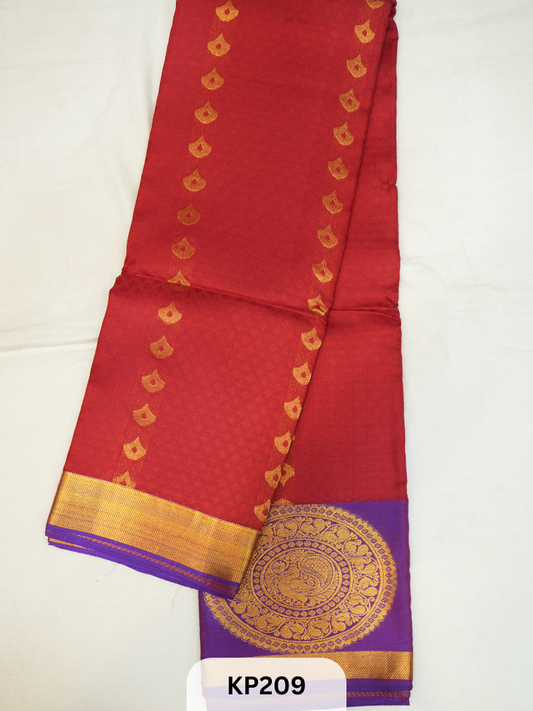 Pure Kancheepuram Silk Saree - Weaving mistake